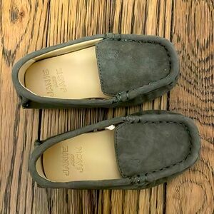 Janie and Jack suede driving shoe size 5